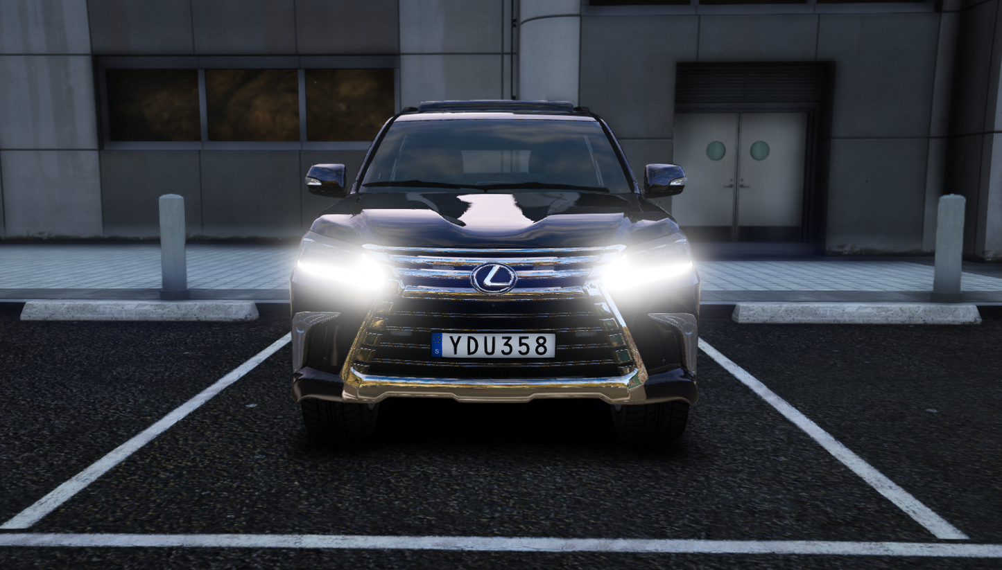 -17 Lexus LX570 Insatsfordon