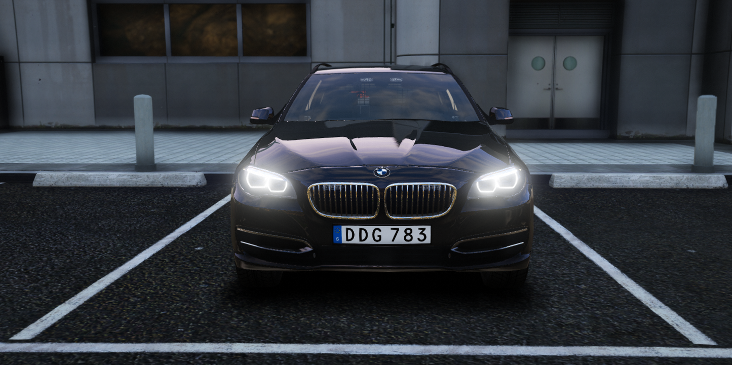 -17 BMW 535d Trafikpolisbil