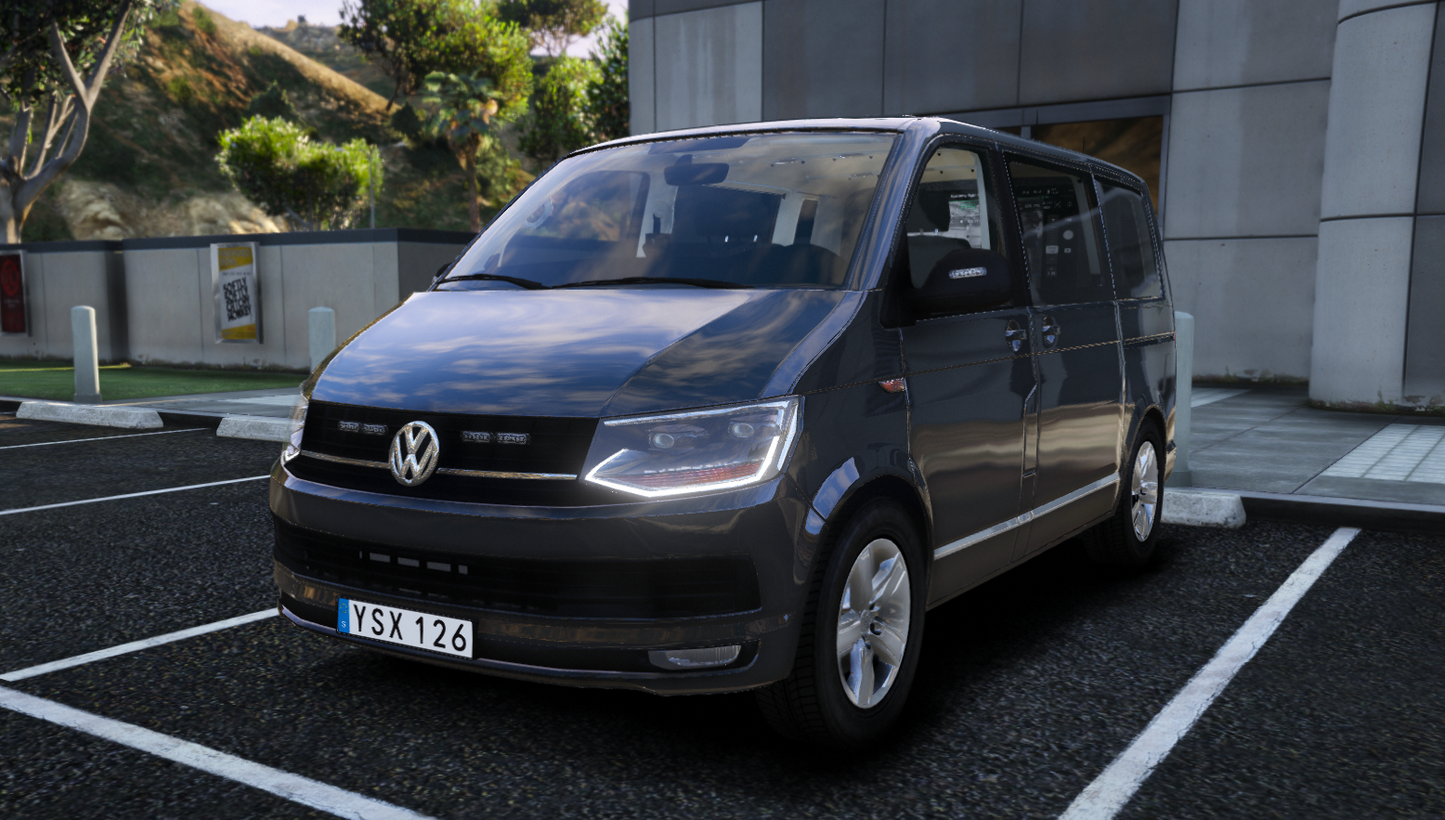 -18 VW Transporter UAS-fordon