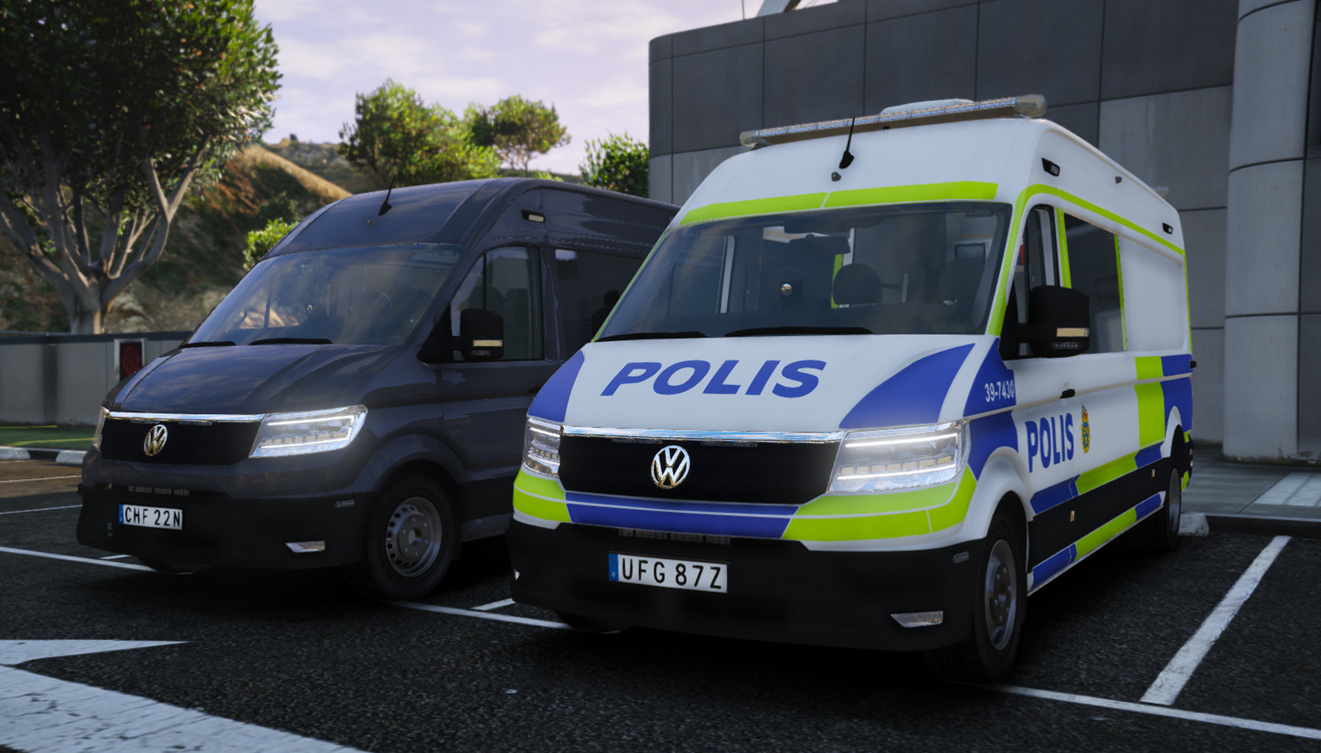 -21 VW Crafter Trafikpolisbuss