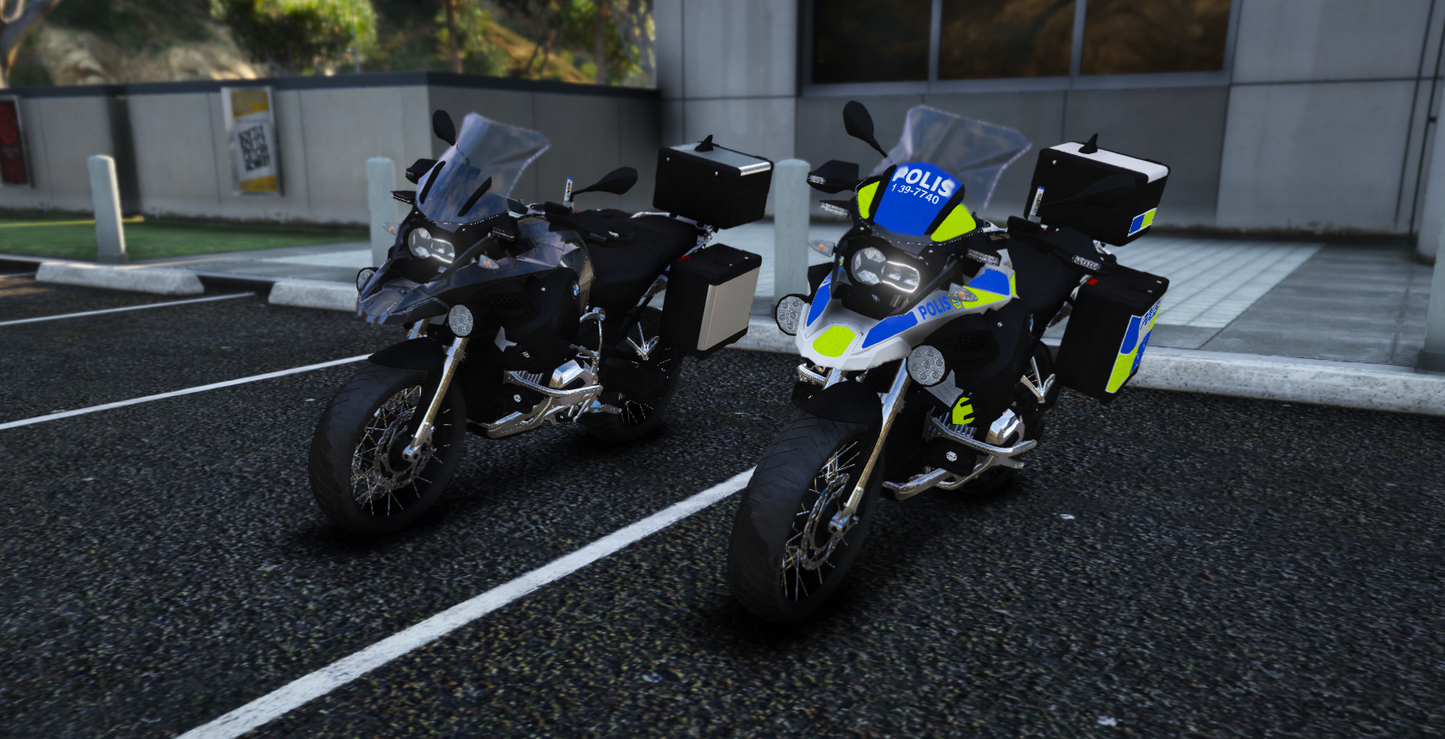 -17 BMW R1250GS Polismotorcykel