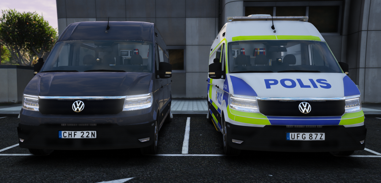 -21 VW Crafter Trafikpolisbuss
