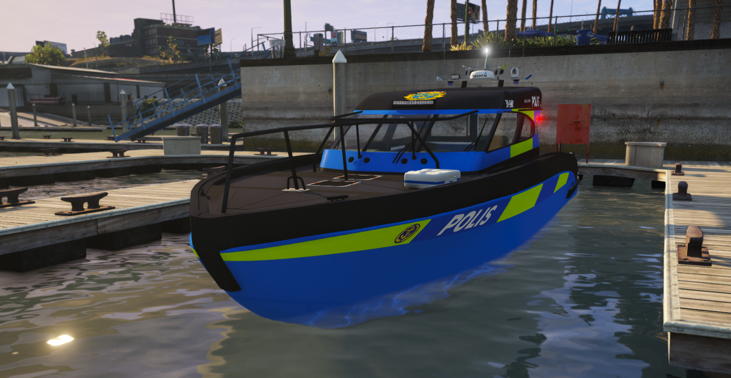 Marell M15 Polisbåt
