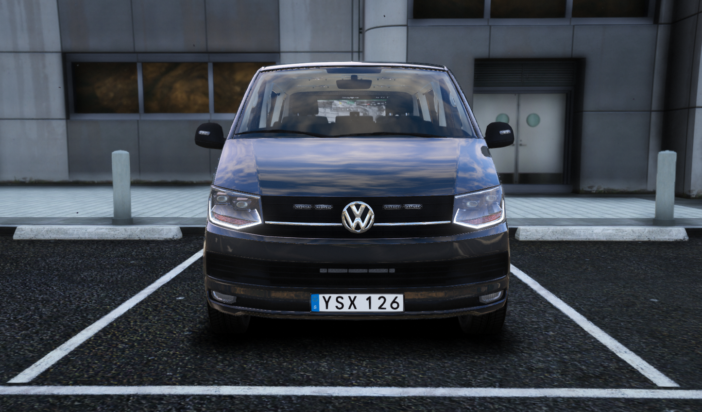 -18 VW Transporter UAS-fordon