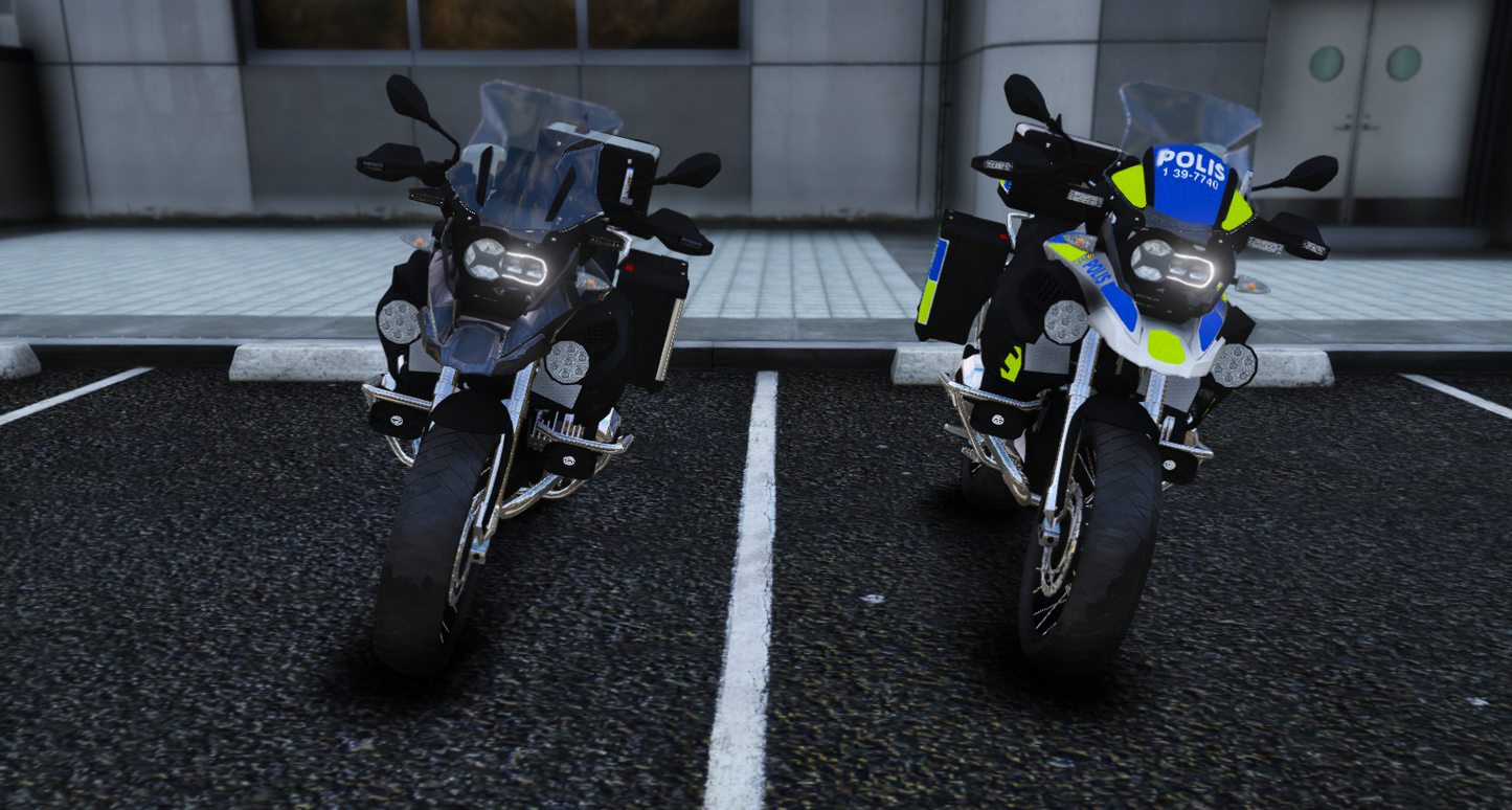 -17 BMW R1250GS Polismotorcykel