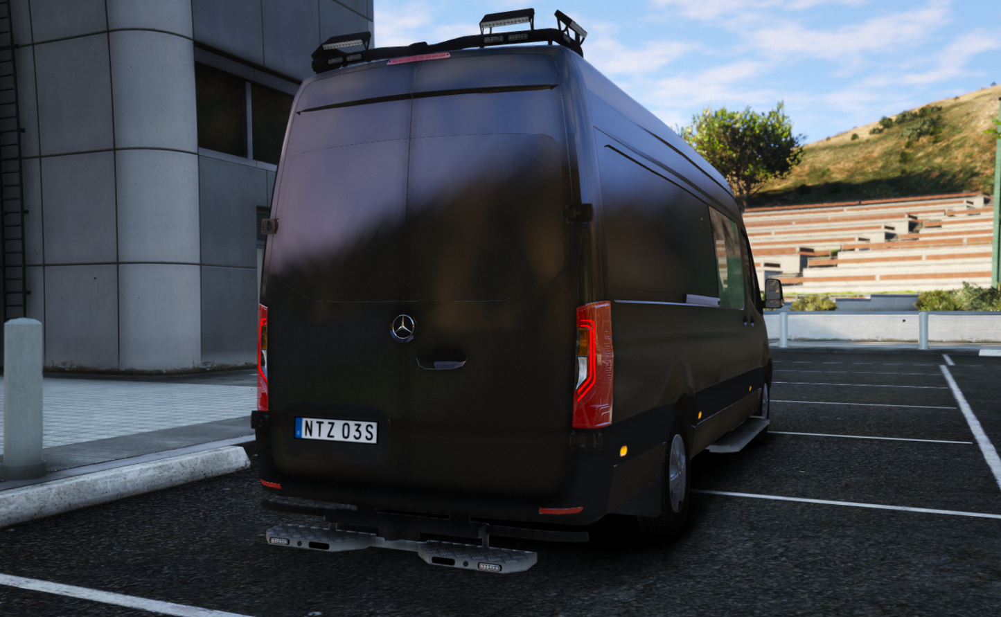 -19 Mercedes Sprinter Bombskydd