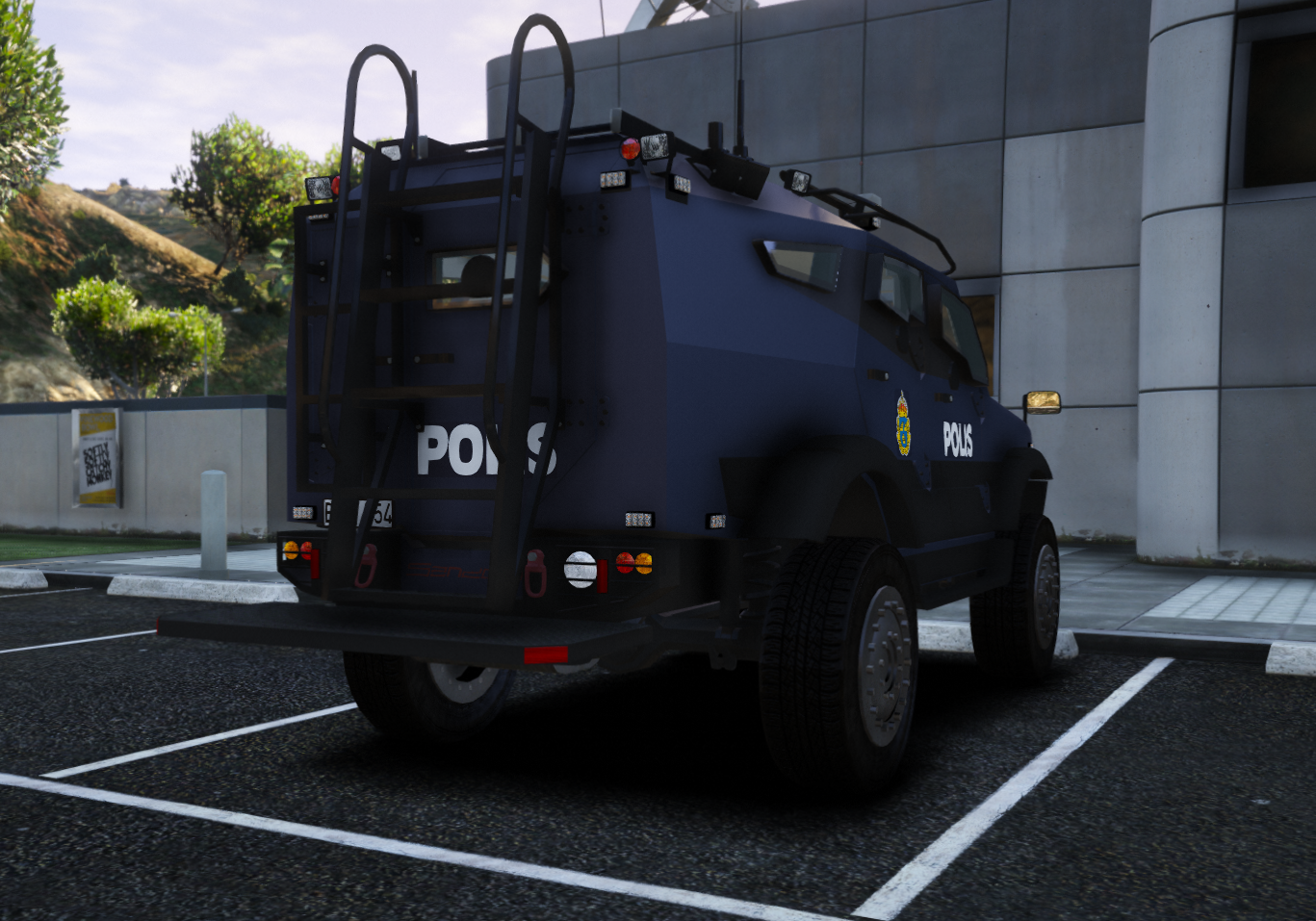 -07 Ford Sandcat Insatsfordon