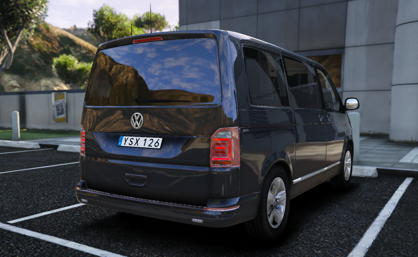 -18 VW Transporter UAS-fordon