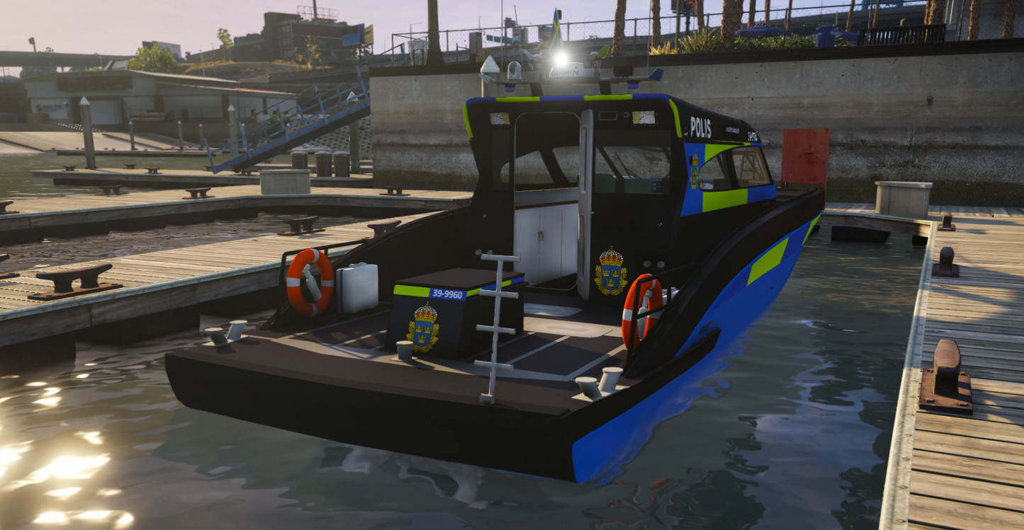 Marell M15 Polisbåt