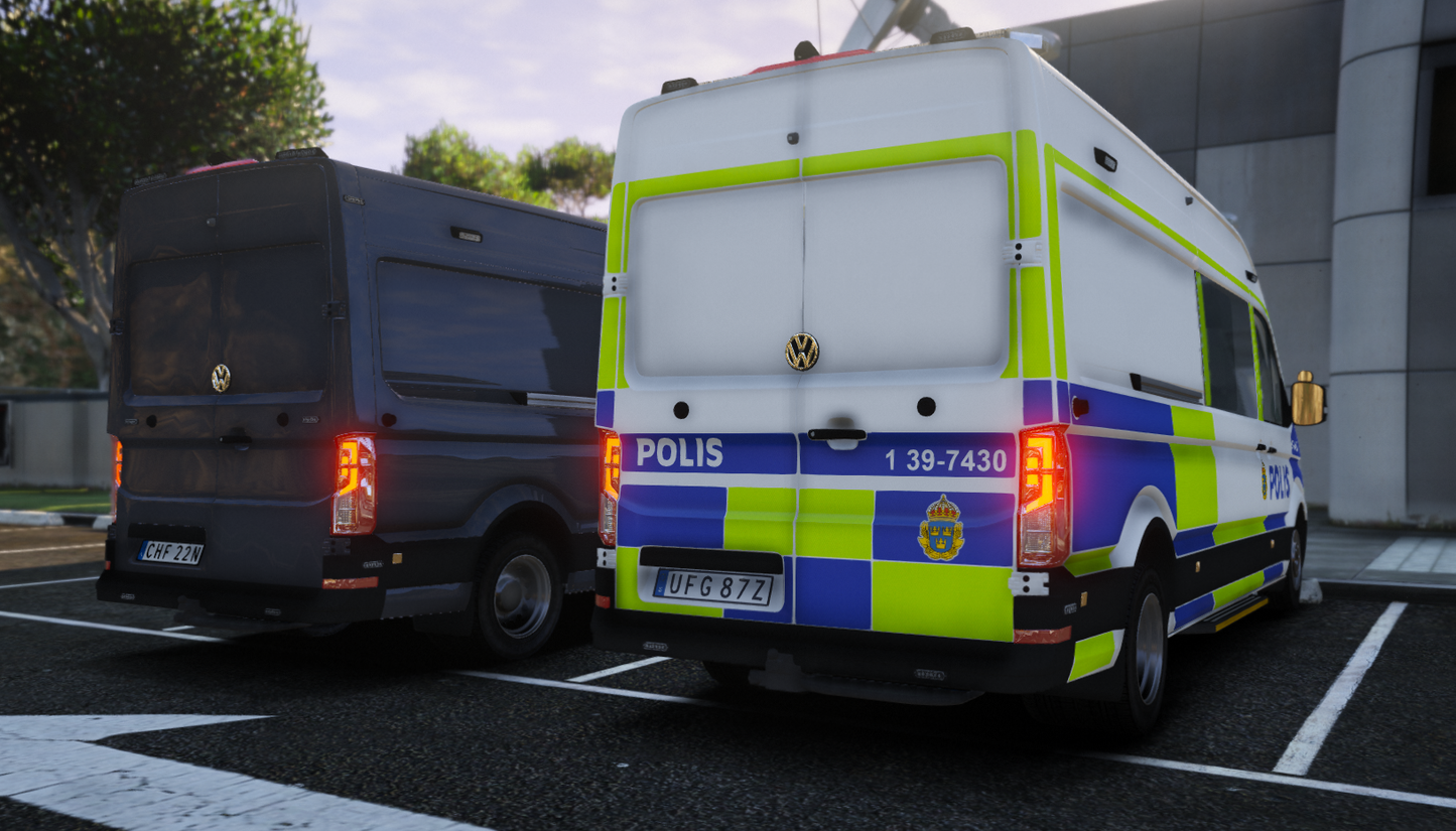 -21 VW Crafter Trafikpolisbuss
