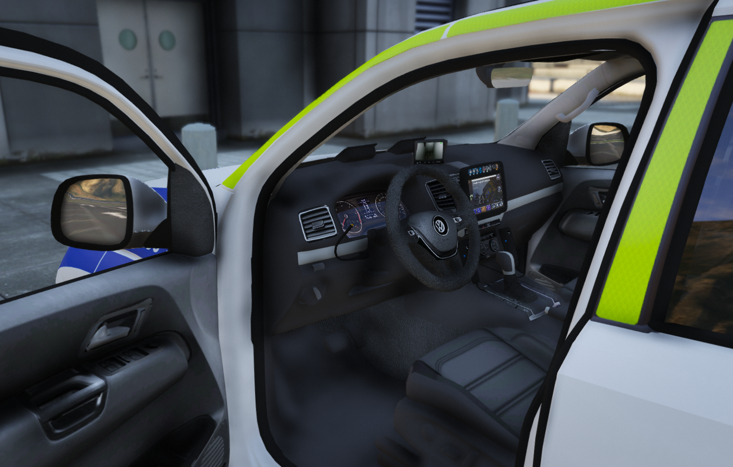 -20 VW Amarok Hundpolisbil
