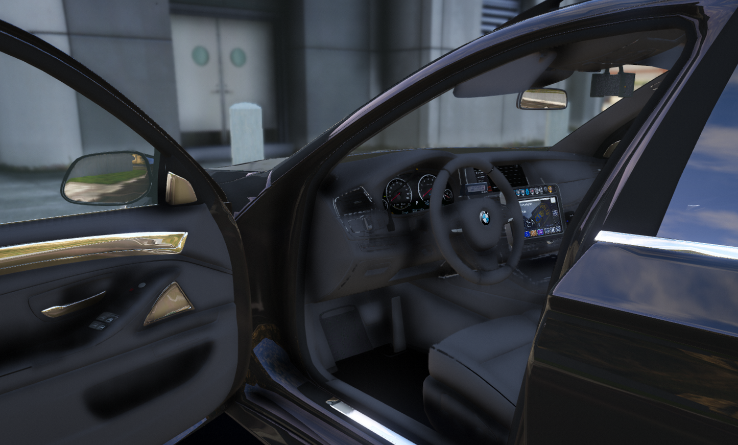 -17 BMW 535d Trafikpolisbil