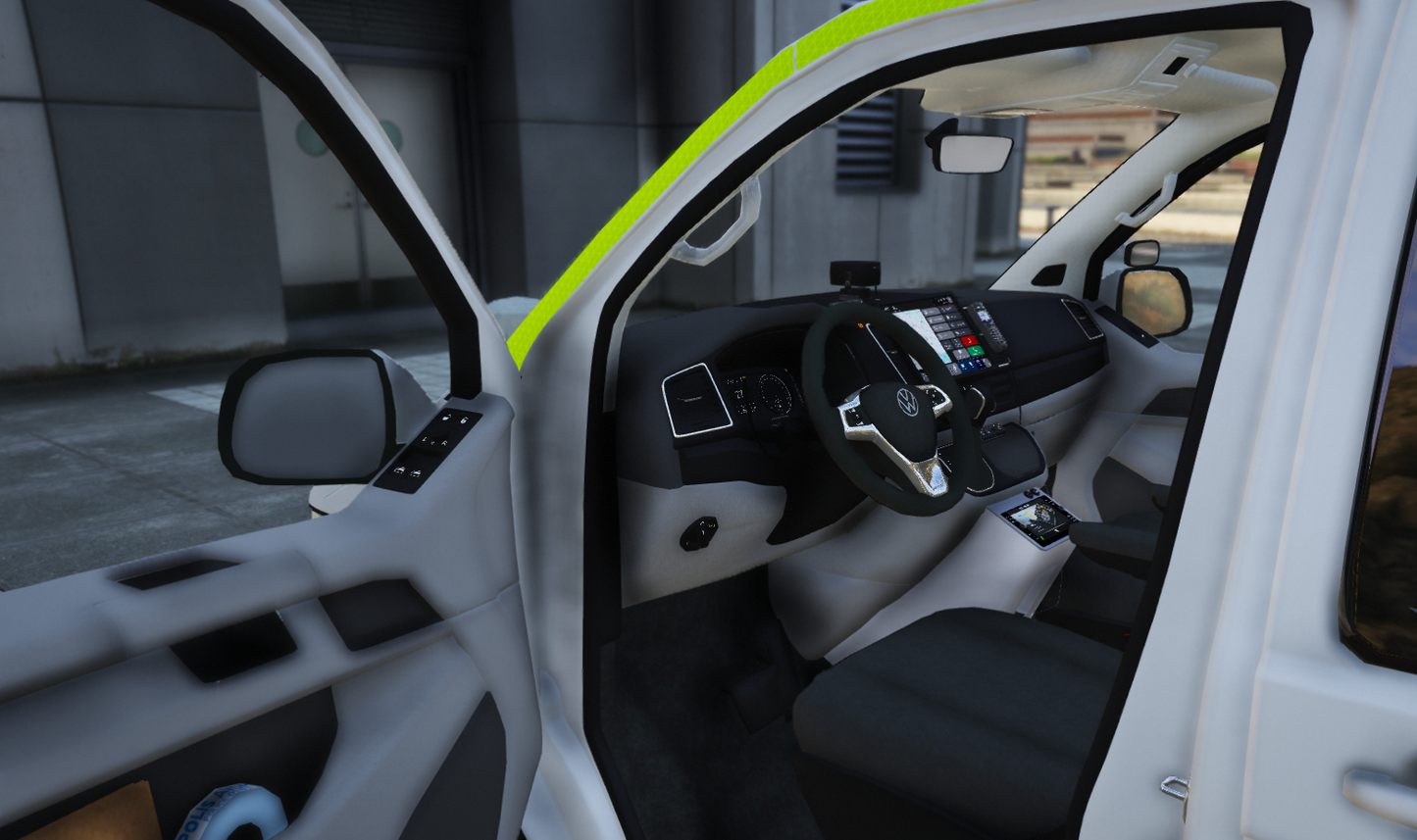 -25 VW Caravelle Polisbuss
