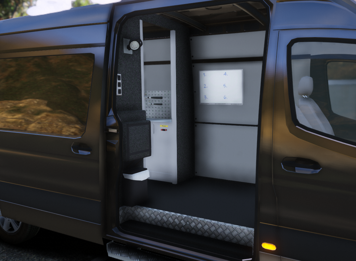 -19 Mercedes Sprinter Bombskydd
