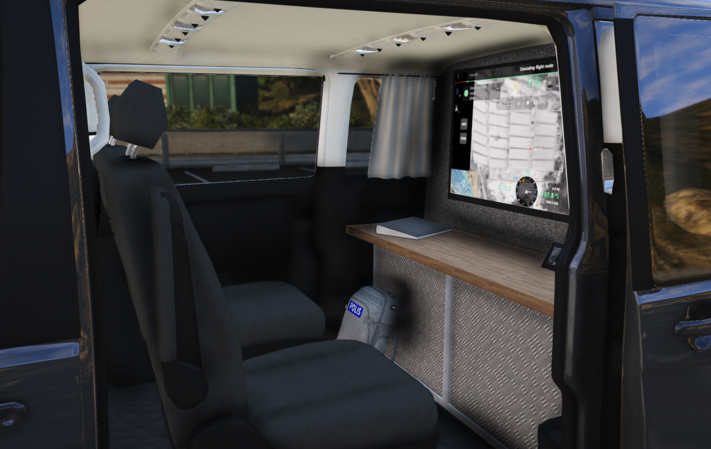 -18 VW Transporter UAS-fordon
