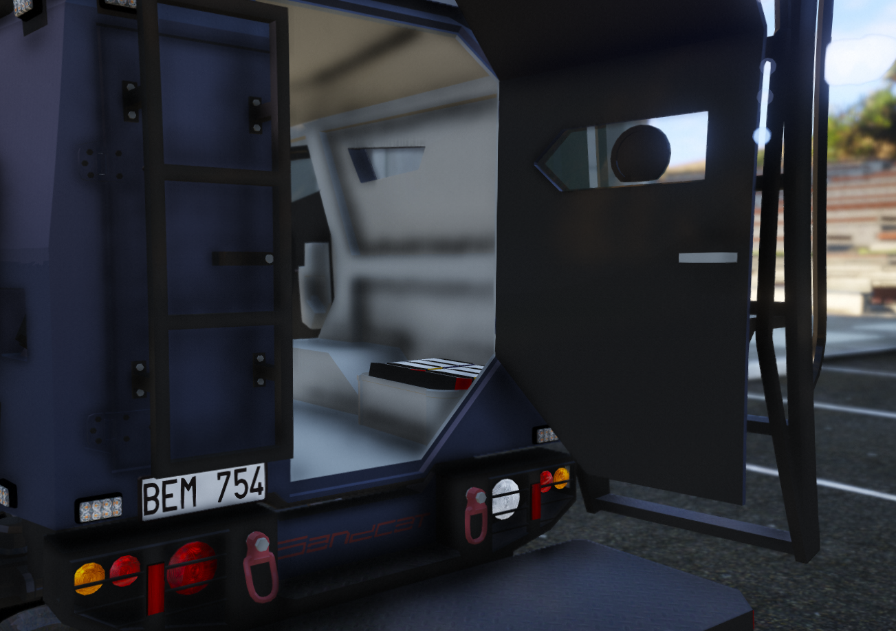-07 Ford Sandcat Insatsfordon