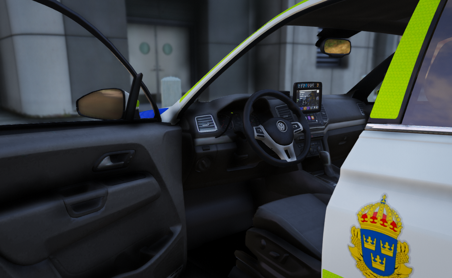 -19 VW Tiguan Polisbil