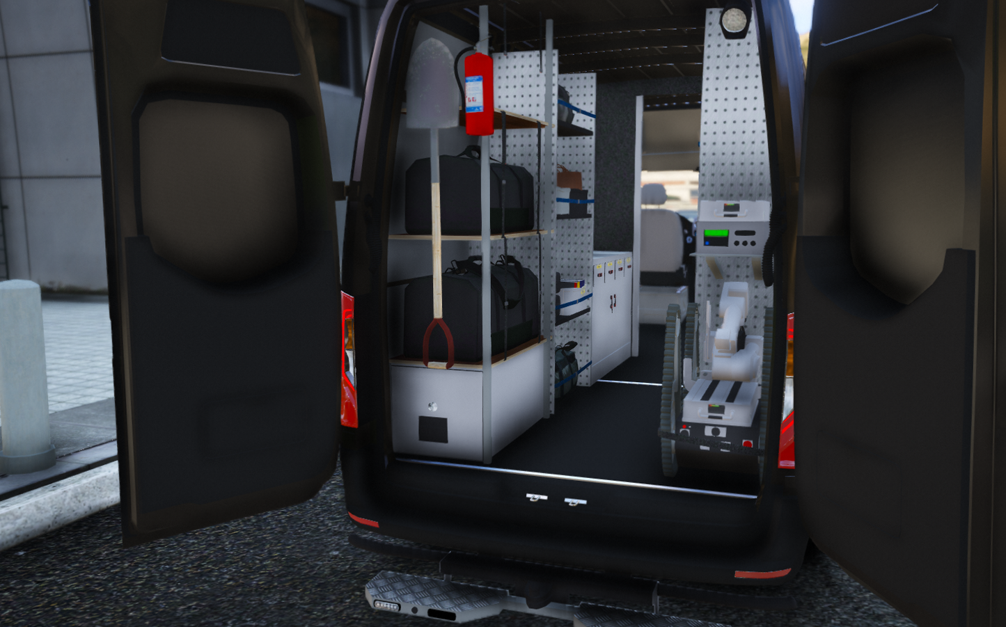 -19 Mercedes Sprinter Bombskydd