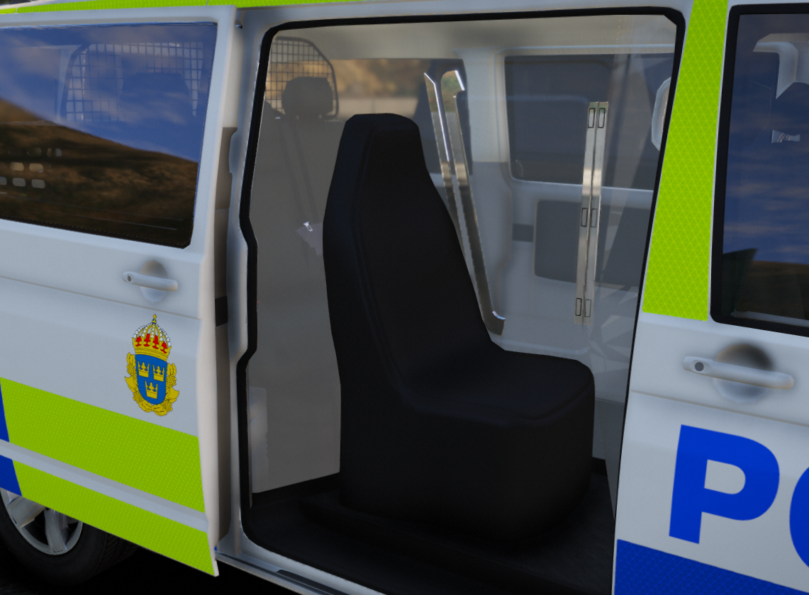 -25 VW Caravelle Polisbuss