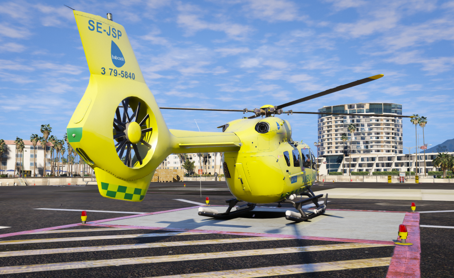 Airbus H145 Ambulanshelikopter