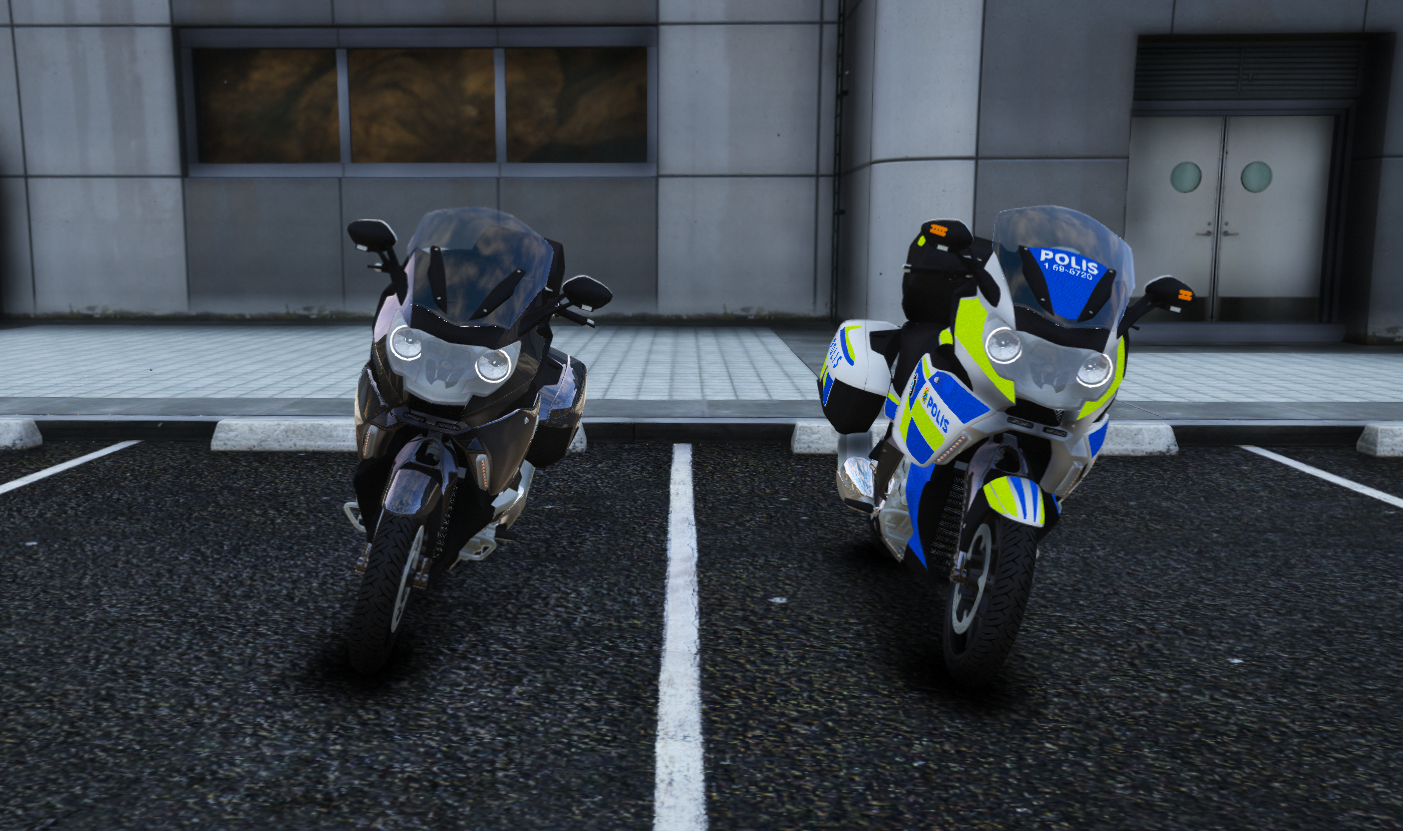 -16 BMW R1600GTL Polismotorcykel
