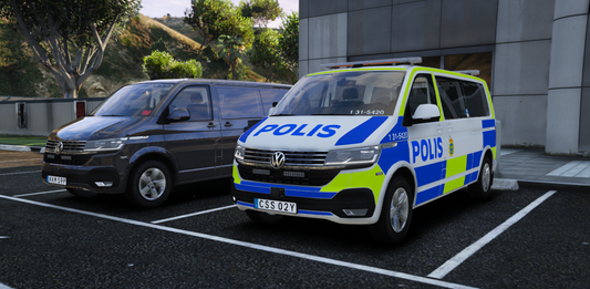 -25 VW Caravelle Polisbuss