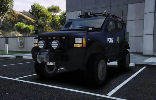 -07 Ford Sandcat Insatsfordon
