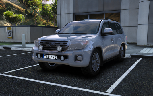 -16 Toyota Land Cruiser Insatsfordon