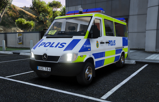 -06 Mercedes Sprinter Kravallbuss