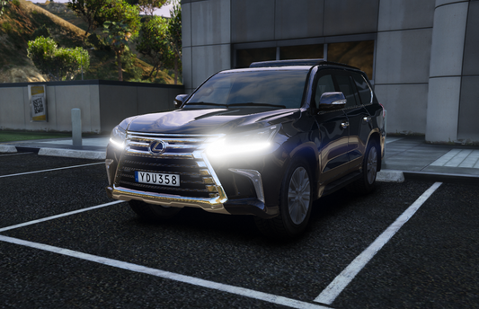 -17 Lexus LX570 Insatsfordon