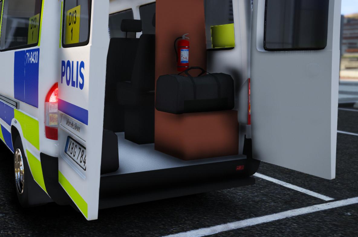 -06 Mercedes Sprinter Kravallbuss