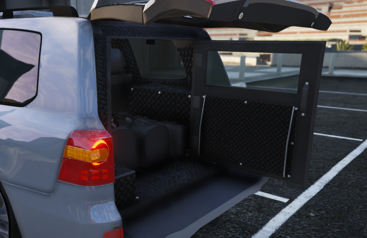 -16 Toyota Land Cruiser Insatsfordon