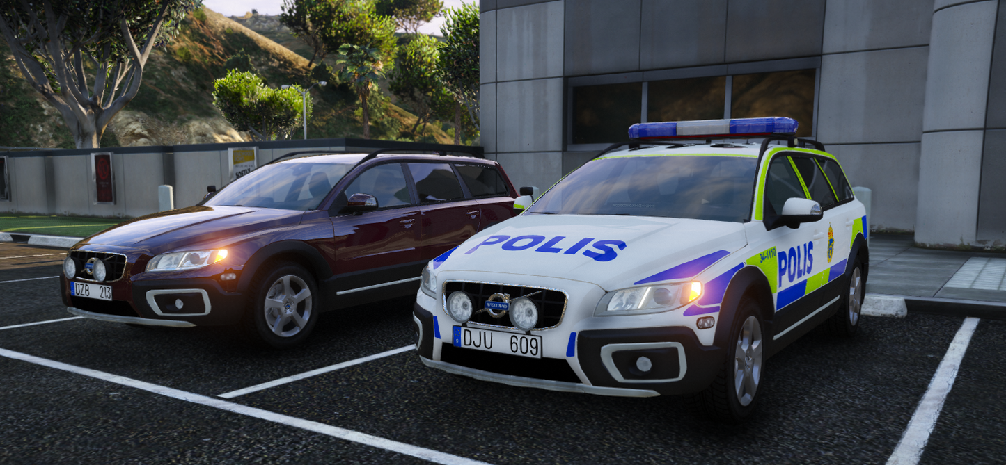 -12 Volvo XC70 Polisbil