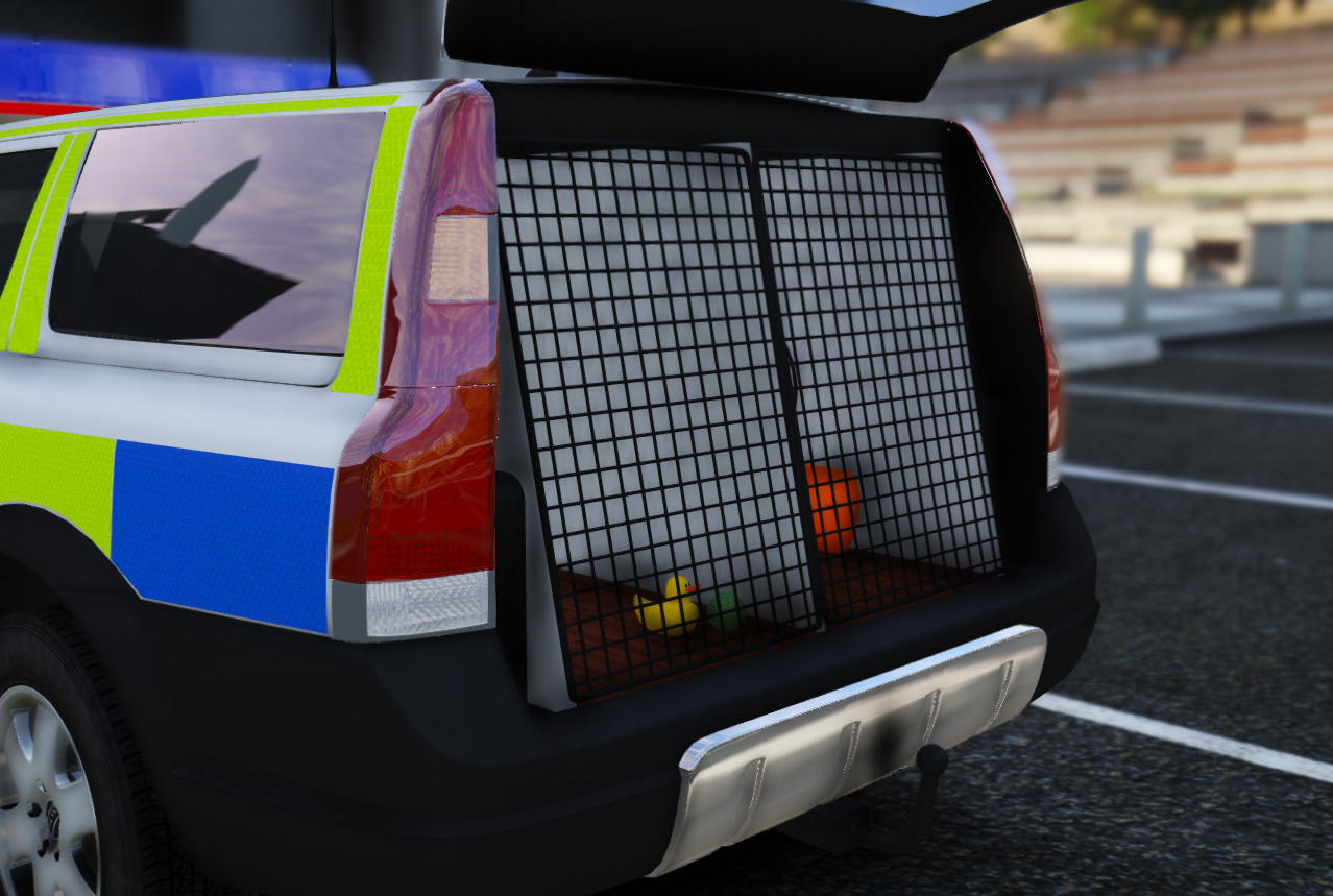 -07 Volvo XC70 Polisbil