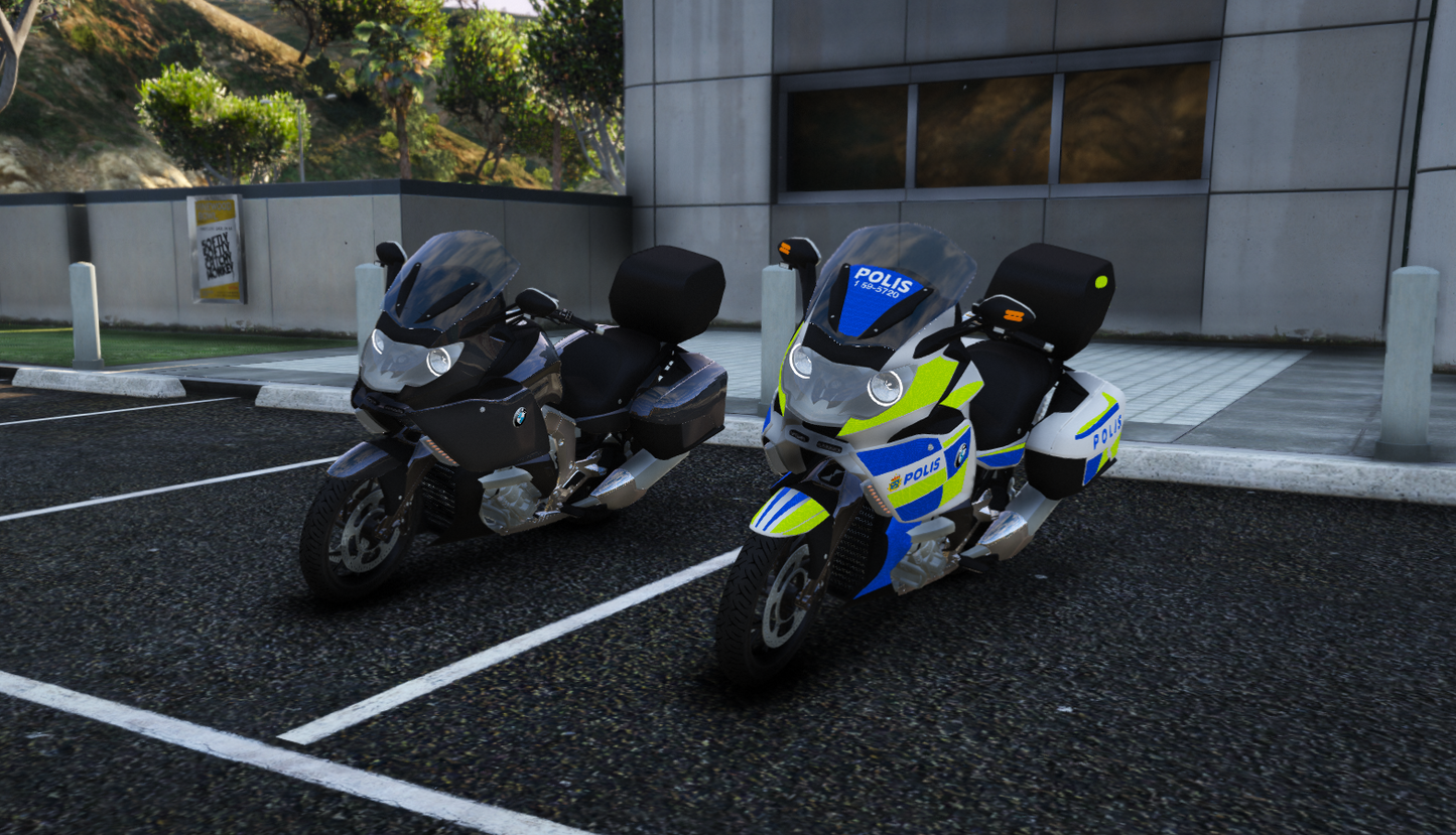 -16 BMW R1600GTL Polismotorcykel